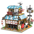 Japanese Lamian Noodles shop building block set - mini toy, suitable for teenagers to give gifts and display gifts