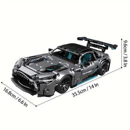 1:14 MOC Car Race Car Building Set Sports BuildingBlocks Toys Boys or Adults Kits, Raceing CarModel,Super Cars for Boys