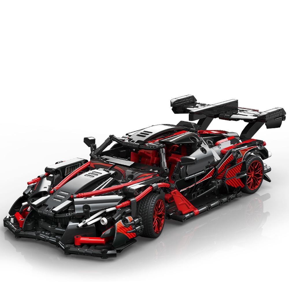 Adults Challenging Racing Car Building Blocks Kit, 1:14 Car Model Building Set DIY Toys